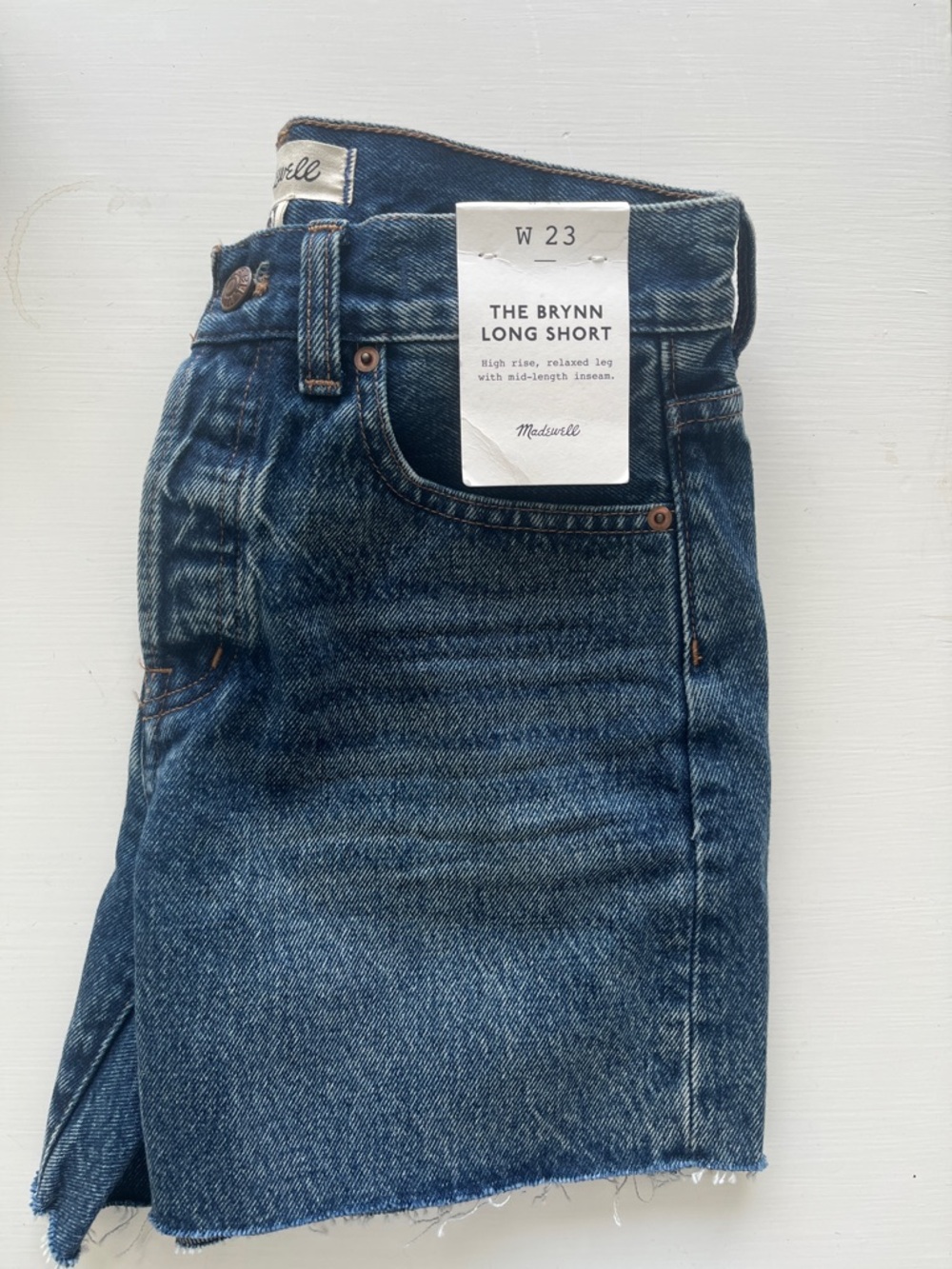 NWT Madewell The Brynn Long Short - Picture 5 of 6